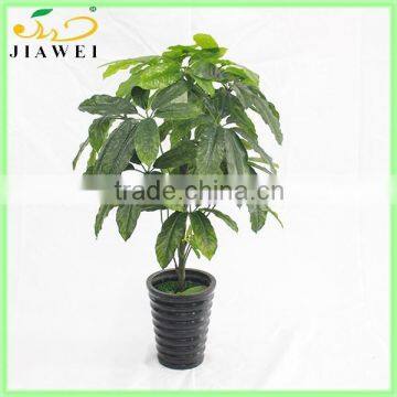 potted artificial pachira tree for garden decoration