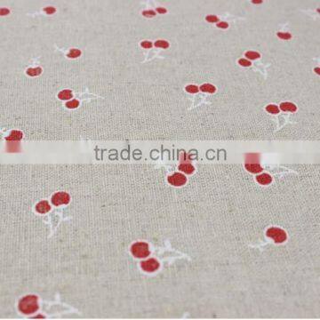 2014prices of hot sale 100% linen printing fabric for shirt from China manufacturers