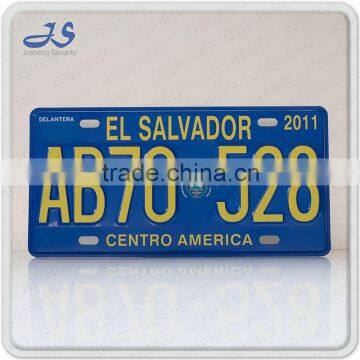 El Salvador License Plate photo-3