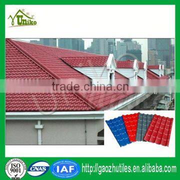 ASA coated corrosion resistance synthetic resin roof tile