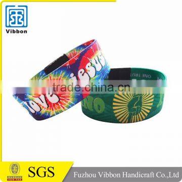 New Style China Supplier Top Quality Fabric Wristband Supplier