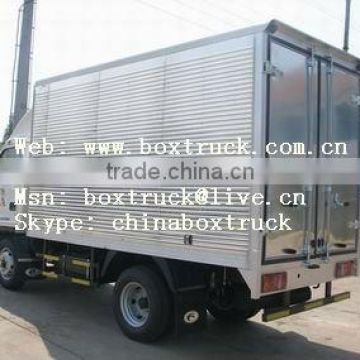 aluminum truck body, FOTON box truck body, ISUZU truck body, sandwich panel truck body