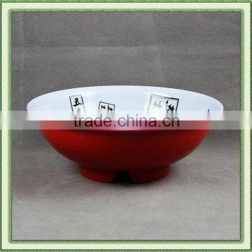 Japanese melamine noodle Bowl