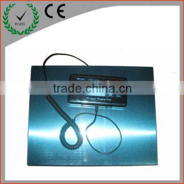 Electronic weighing platform scale