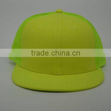 Custom Cheap Flat Bill Blank Trucker Cap photo-2