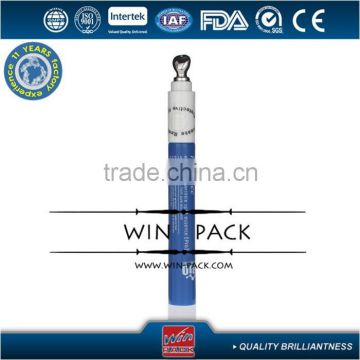 20ml vibrating plastic tube for eye cream, vibrating plastic tube with metal applicator, plastic tube manufacturer