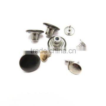 15mm Black Smooth Metal Button For Jean Clothing photo-6