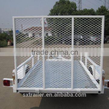 Flat Trailer With Galvanized Sheet and Loading Ramp for Goods F-510 photo-5