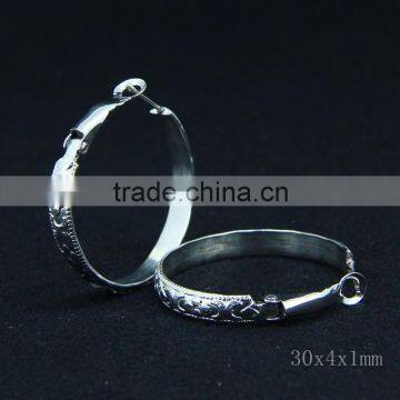 Women Simple Trendy Styles Stainless steel Hoop Earrings for Wedding Designs Jewelry