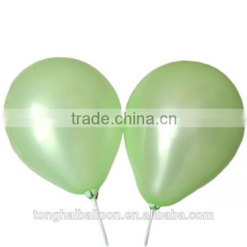 Pearlized party latex round balloons /high quality metallic balloons/pearlized round balloon