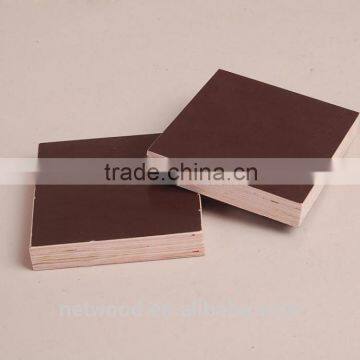 18mm waterproof concrete construction dynea brown film faced plywood