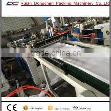 Non woven roll to sheet cutting machine sheeting machine for non woven shopping bag ultrasonic embossing and cutting machine