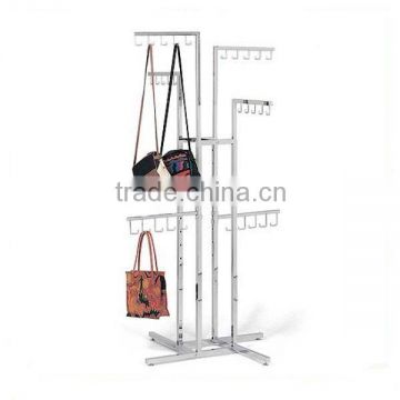 Customized metal retail clothing display cabinet racks for garment shop fittings