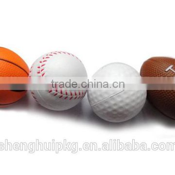 PU foam stress ball golf ball stress reliever rugby stress ball