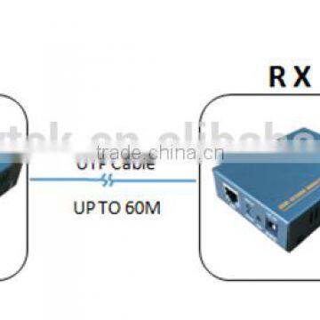 China Supplier 1080p HDMI KVM Extender With USB Support Keyboard Mouse tv Transmitter up to 60meters photo-4