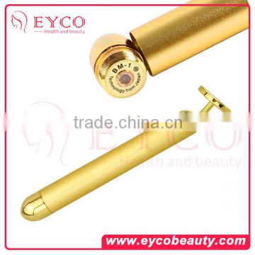 Hot sale 24K gold handy beauty bar,Facial massager,Energy beauty bar