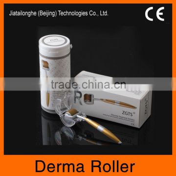 1.5mm Golden Titanium 192 ZGTS Derma Micro Derma Roller Roller Skin Needle Derma Rolling System 0.75mm