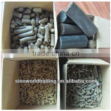 wood sawdust briquette