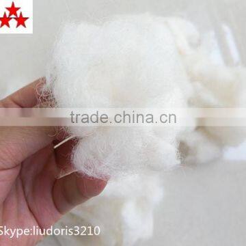 2016 Spring Bleached Wool Noils for Felt& Filled 27-28mic photo-2