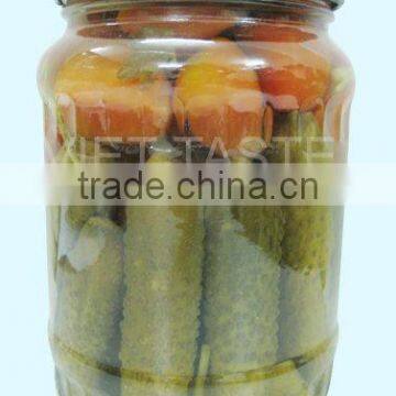 Assorted Cucumber and Cherry Tomato