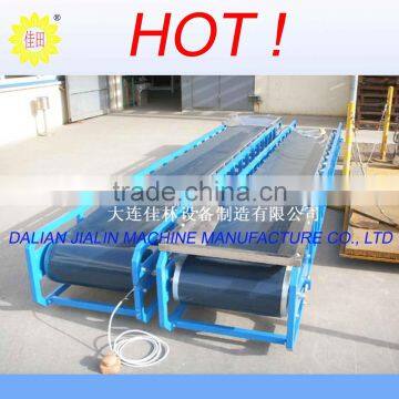 Easy flexible double chain driving belt conveyor/power belt conveyor