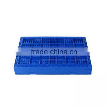 Plastic Turnover Storage Folding Box With Hinged Lid photo-5