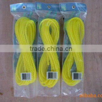 twisted polyethylene rope with 3 strand
