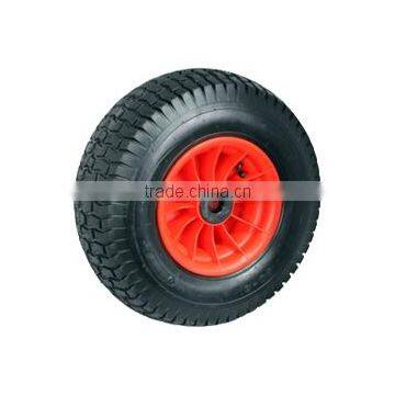 Top quality 16x650-8 plastic centred pneumatic tubless wheels