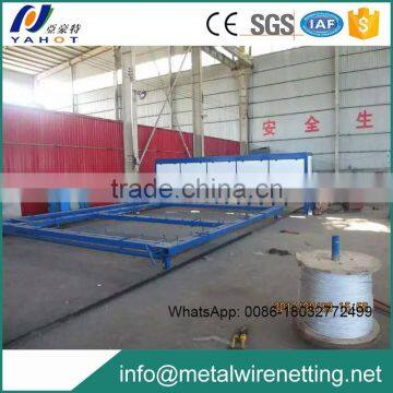 GPS1 Galvanized stainless Steel Wire rope mesh net for rockfall netting machine system