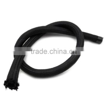 Nylon Stainless Steel Braided heat resistant Black Gas Hose, AN-4 -4AN -6 AN AN6 -8AN AN8 8-AN AN10 10-AN Hose