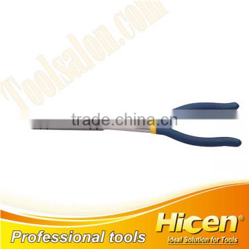 Dipped Handle Extra Long Handle Compound Action Long Reach Flat Nose Pliers