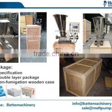 Biopolymer production loss-in-weight feeder factory