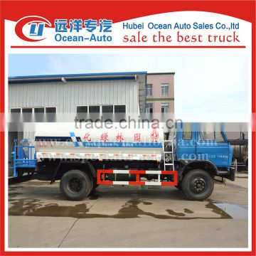 Dongfeng 4X2 manual gearbox 10000L water tankers price