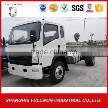 SINOTRUK HOWO 4X2 RHD 8 Ton Light Truck Chassis For Oil Tank Truck