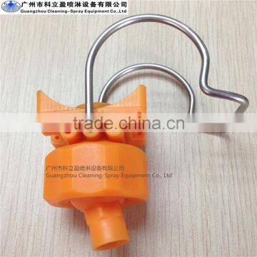 1 1/4" full cone spray plastic clamp spray nozzle