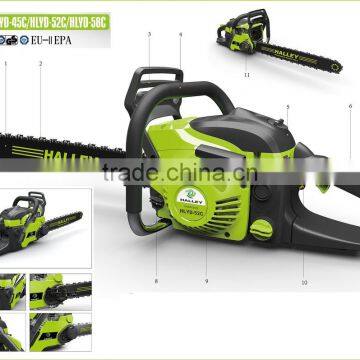 2015 New Style Petrol Chain Saw Wood Cutting Machine HLYD - 58C photo-3