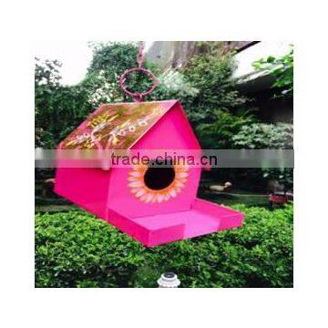 Bird House With Feeder