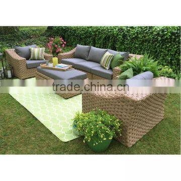 2016 New Design Sofa Furniture Outdoor Terrace Used Rattan Garden Sofa photo-2