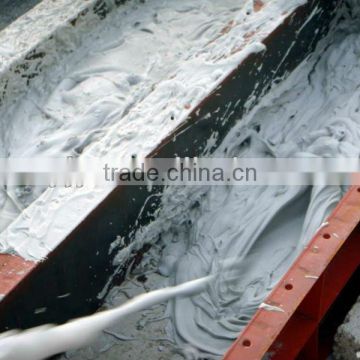 Cement foaming machine and foamed concrete profile