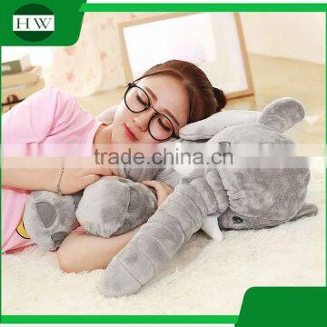 Promotional Custom Baby Children Kids Body Sleep Soft Plush Elephant Pillow Toy photo-5