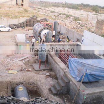 DAYI Good Stability Batch Type Used /Waste Plastic Pyrolysis Plant Convert Plastic To Furnace Oil photo-5