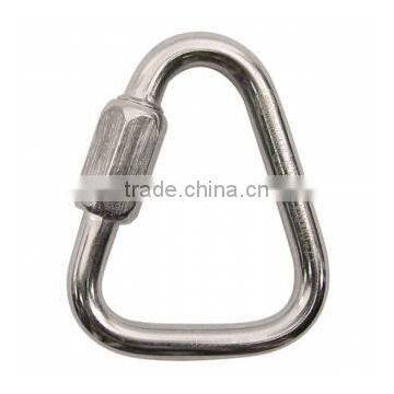 Wells Fcotry Hardware Sus 304 SS316 Triangle Nickel Plated Delta Shaped Quick Link photo-3