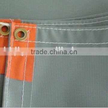 600g Blue Color Pvc Coated Tarpaulin Fabric photo-4