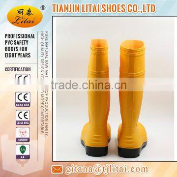 PVC Industry Boots, PVC Mining Safety Boots With Steel Toe photo-3