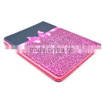 Creative Leopard Leather Case for Ipad 6 Air 2,Fashional Leopard Leather Case for Ipad 6 Air 2 photo-2