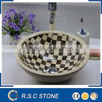 mosaic sink;unique bathroom sinks;bathroom sink