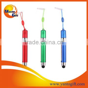 Touch screen stylus banner pen