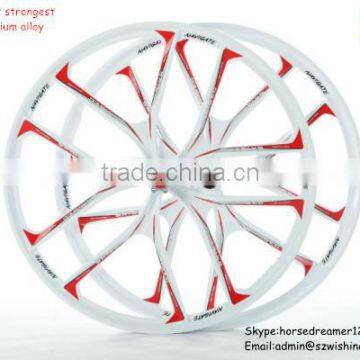 Lightest Strongest Magnesium Alloy Bike Wheel