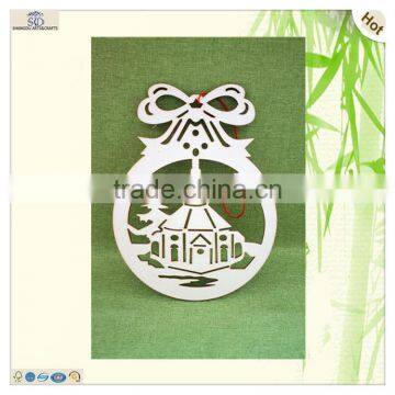 House Color Craft Hanging Hearts Pine Tree Wood Carving