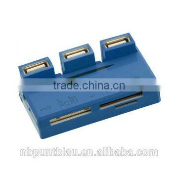 Card Reader USB 3 Ports USB Hub 2.0 photo-2